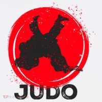 JUDO Olympic Sports Stylized Distressed Bucket Hat thumb 4