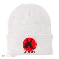 JUDO Olympic Sports Stylized Distressed Beanie thumb 0