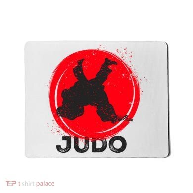 JUDO Olympic Sports Stylized Distressed Mousepad