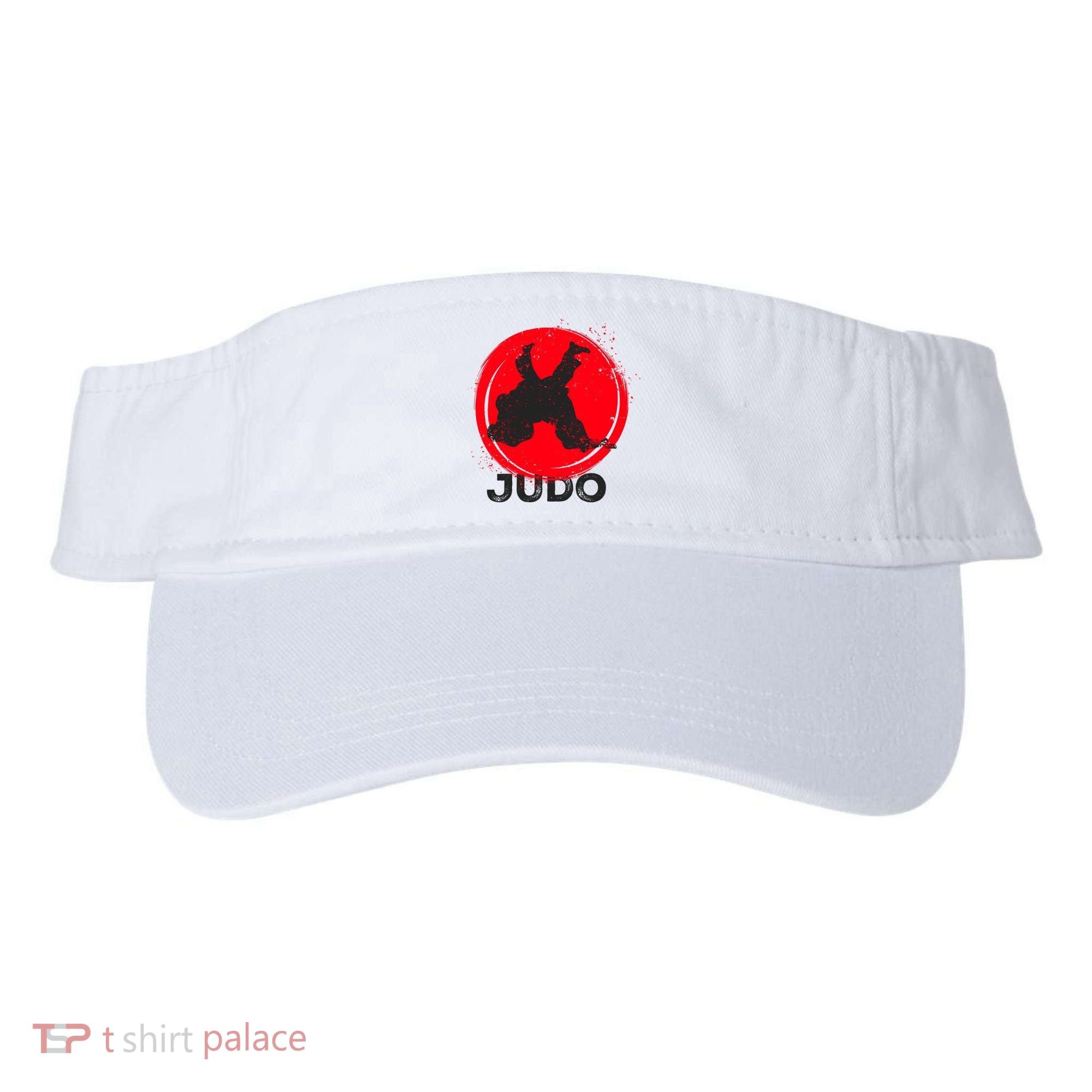 JUDO Olympic Sports Stylized Distressed Visor