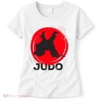 JUDO Olympic Sports Stylized Distressed Women's T-Shirt thumb 0
