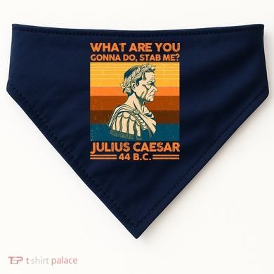 Julius Caesar What Are You Gonna Do Stab Me? USA-Made Doggie Bandana