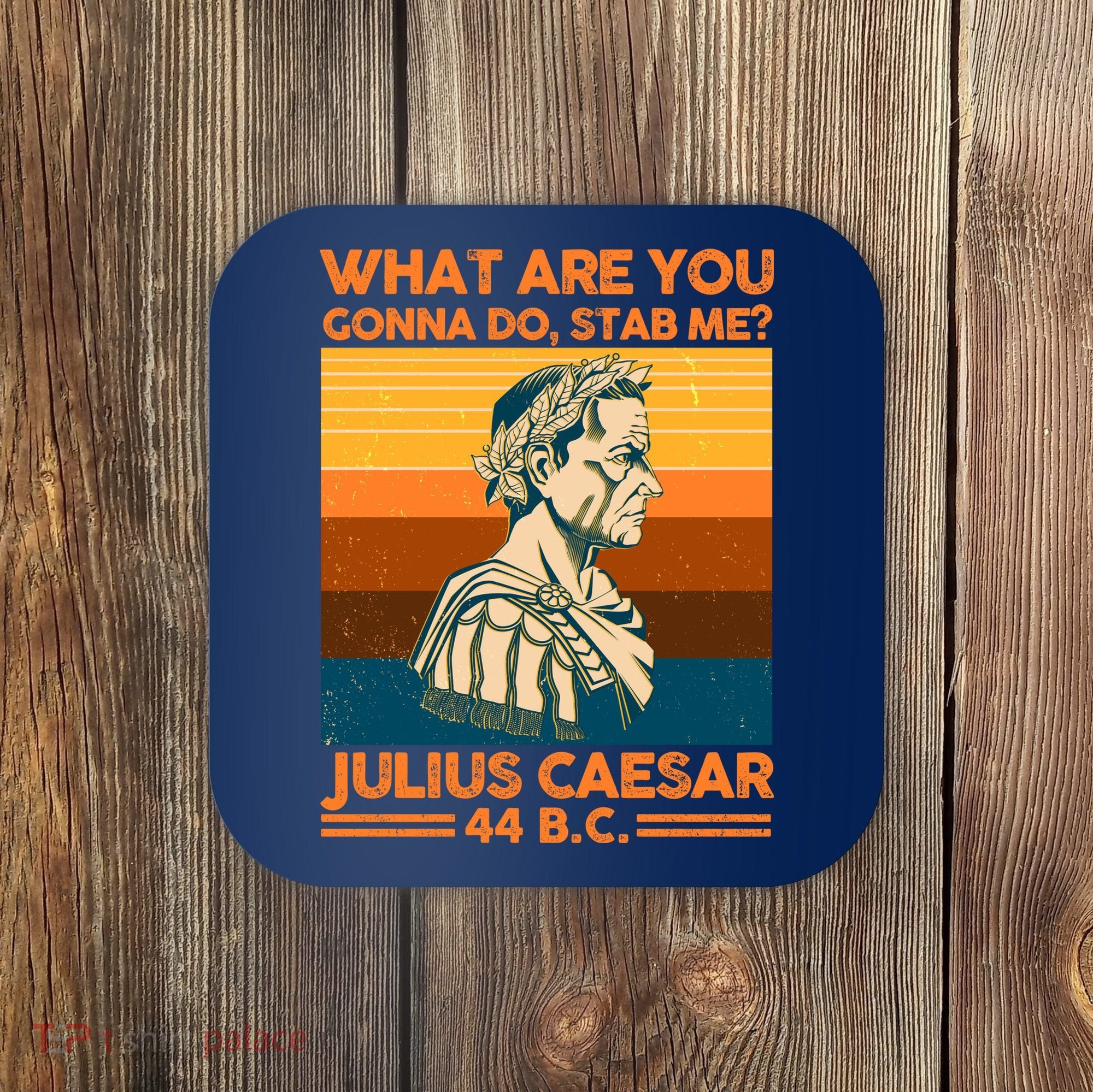 Julius Caesar What Are You Gonna Do Stab Me? Coaster