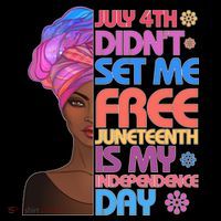 July 4th Didn't Set Me Free Juneteenth Toddler Hoodie thumb 2