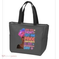 July 4th Didn't Set Me Free Juneteenth Tote Bag thumb 3