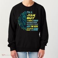 July Birthday Guy Has 3 Sides Sweet Funny Crazy  Women's Sweatshirt thumb 0