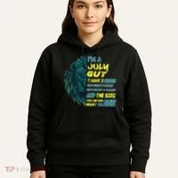 July Birthday Guy Has 3 Sides Sweet Funny Crazy  Hoodie thumb 5