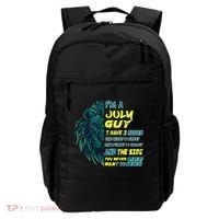 July Birthday Guy Has 3 Sides Sweet Funny Crazy  Backpack thumb 0