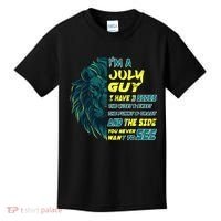 July Birthday Guy Has 3 Sides Sweet Funny Crazy  Kids T-Shirt thumb 0