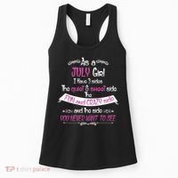 July Girl Sweet But Crazy Funny Birthday Women's Tank Top thumb 0