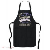 July Girls Are Sunshine Mixed With Hurricane Apron thumb 0