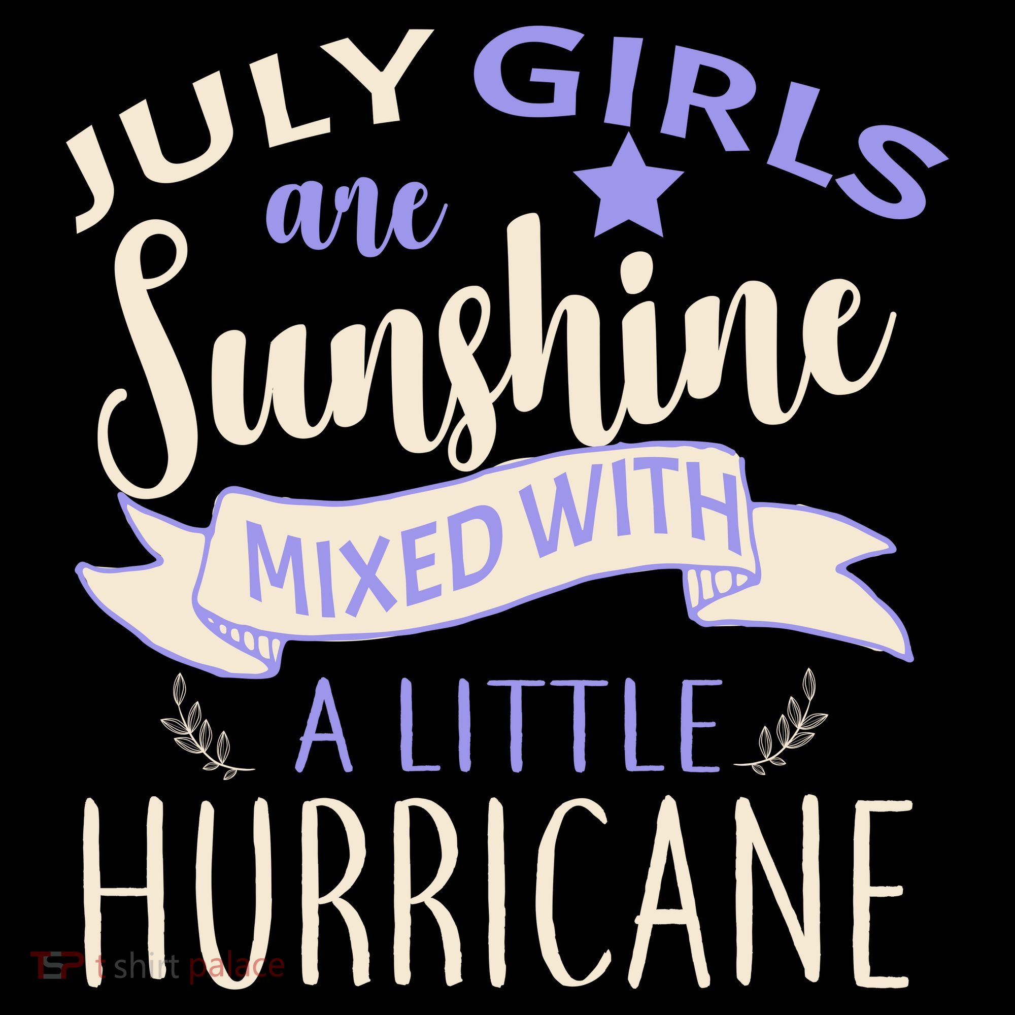 July Girls Are Sunshine Mixed With Hurricane Coffee Mug