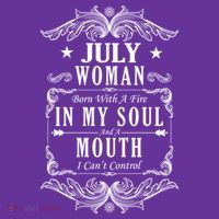 July Woman Funny Birthday Sweatshirt thumb 3