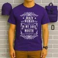 July Woman Funny Birthday T-Shirt thumb 6
