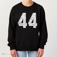 Jersey Uniform Number 44 Athletic Style Sports Graphic Women's Sweatshirt thumb 0