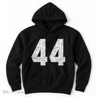 Jersey Uniform Number 44 Athletic Style Sports Graphic Hoodie thumb 0