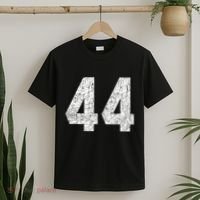 Jersey Uniform Number 44 Athletic Style Sports Graphic T-Shirt thumb 2