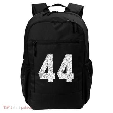 Jersey Uniform Number 44 Athletic Style Sports Graphic Backpack