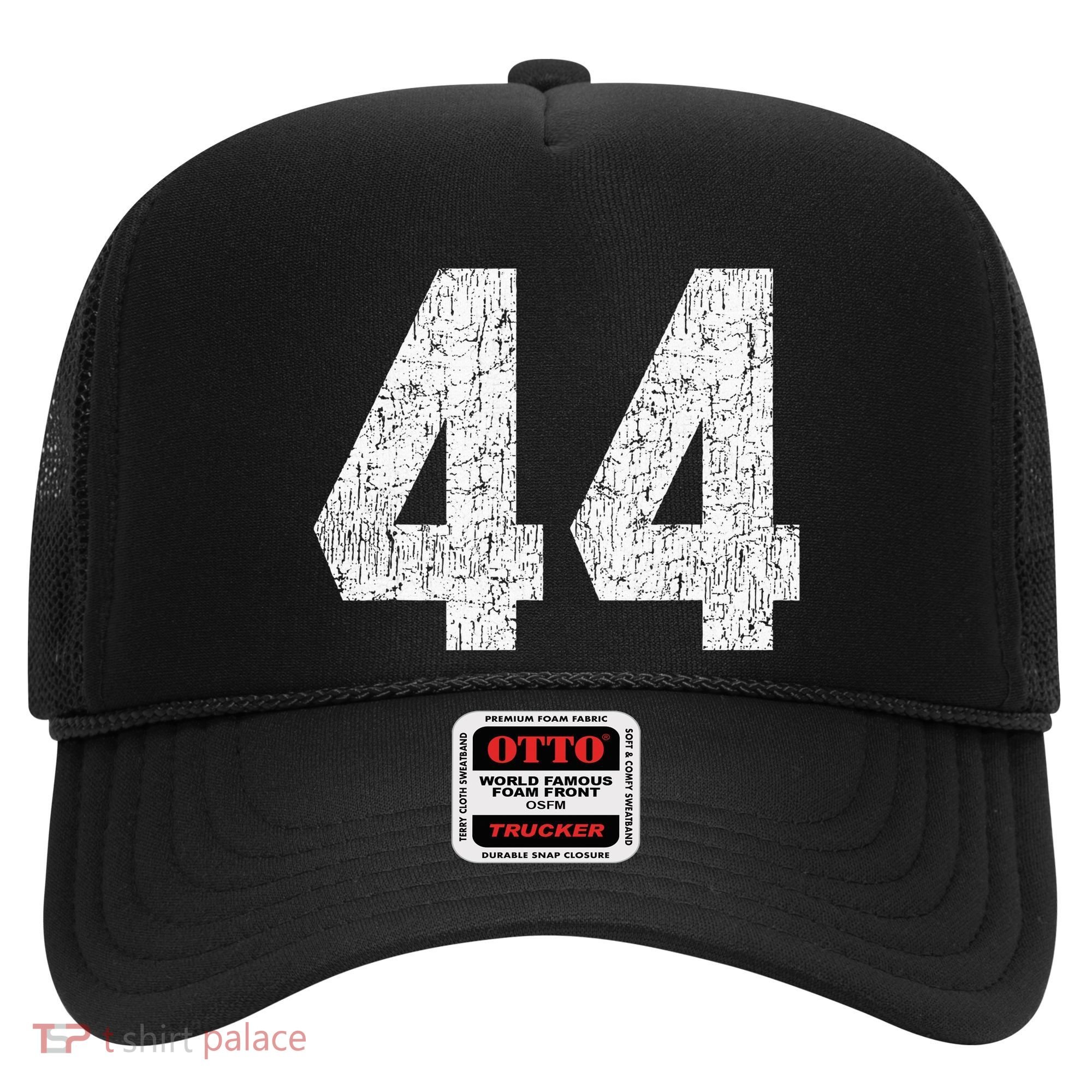 Jersey Uniform Number 44 Athletic Style Sports Graphic Hat