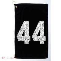 Jersey Uniform Number 44 Athletic Style Sports Graphic Golf Towel thumb 0
