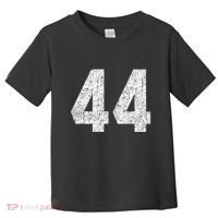 Jersey Uniform Number 44 Athletic Style Sports Graphic Toddler T-Shirt thumb 0