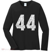 Jersey Uniform Number 44 Athletic Style Sports Graphic Women's Long Sleeve Shirt thumb 0