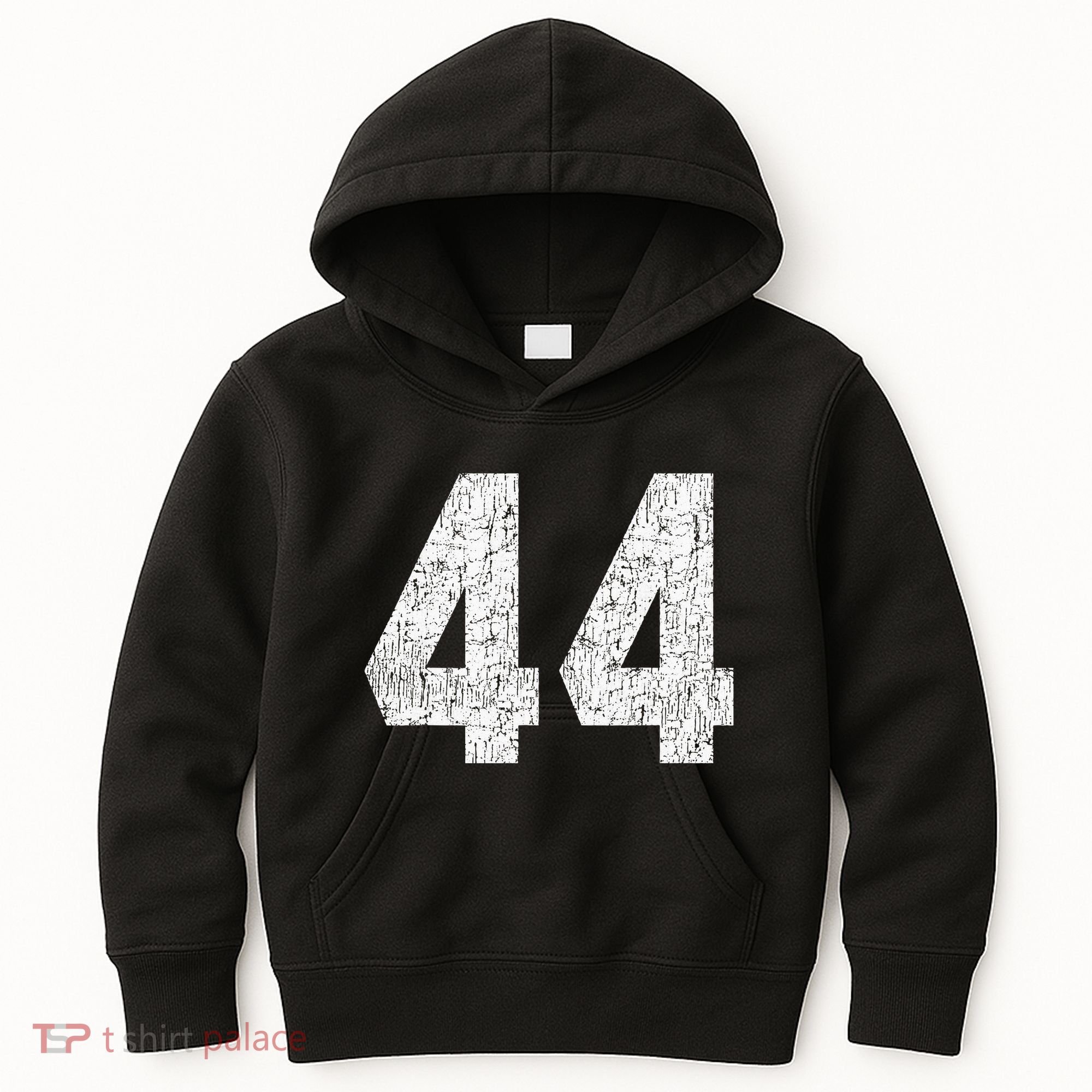 Jersey Uniform Number 44 Athletic Style Sports Graphic Kids Hoodie