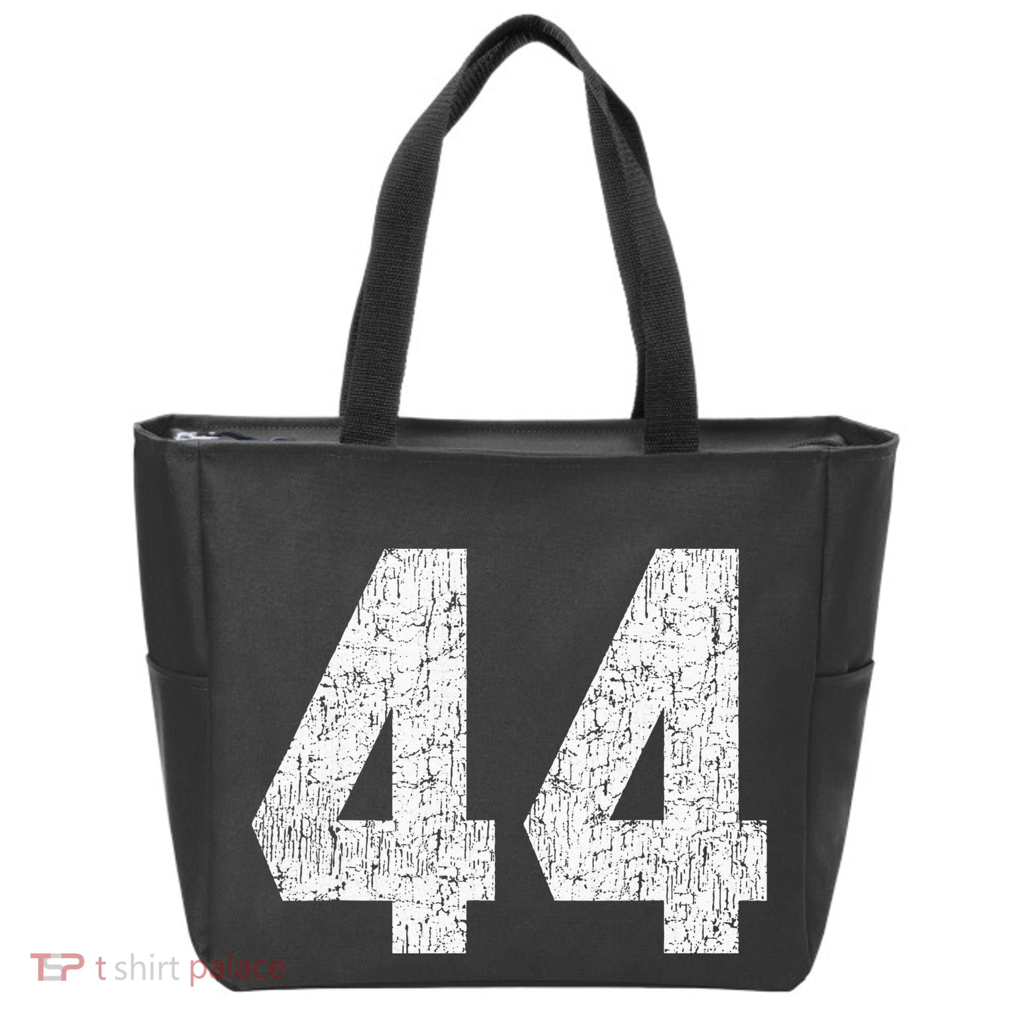 Jersey Uniform Number 44 Athletic Style Sports Graphic Tote Bag