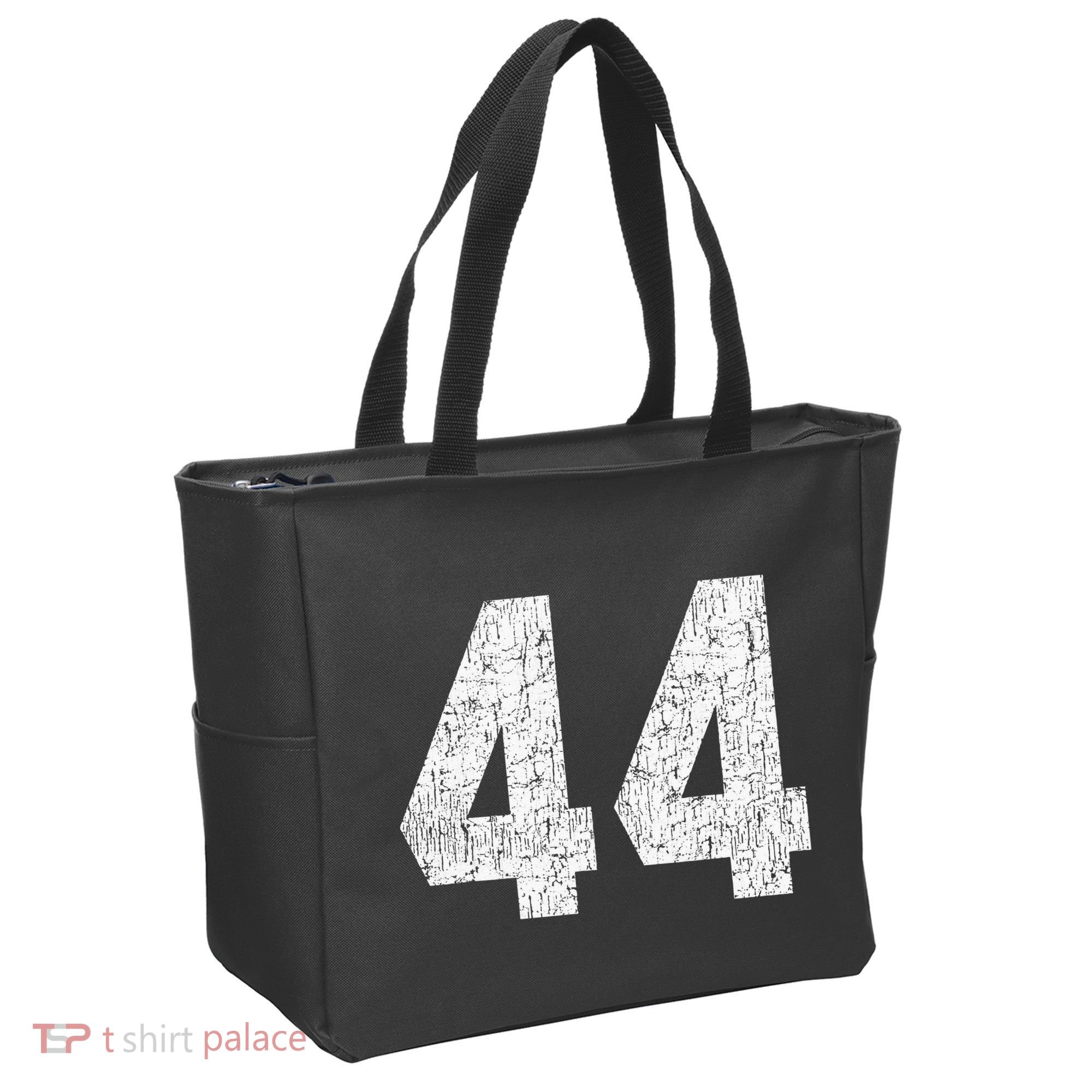 Jersey Uniform Number 44 Athletic Style Sports Graphic Tote Bag