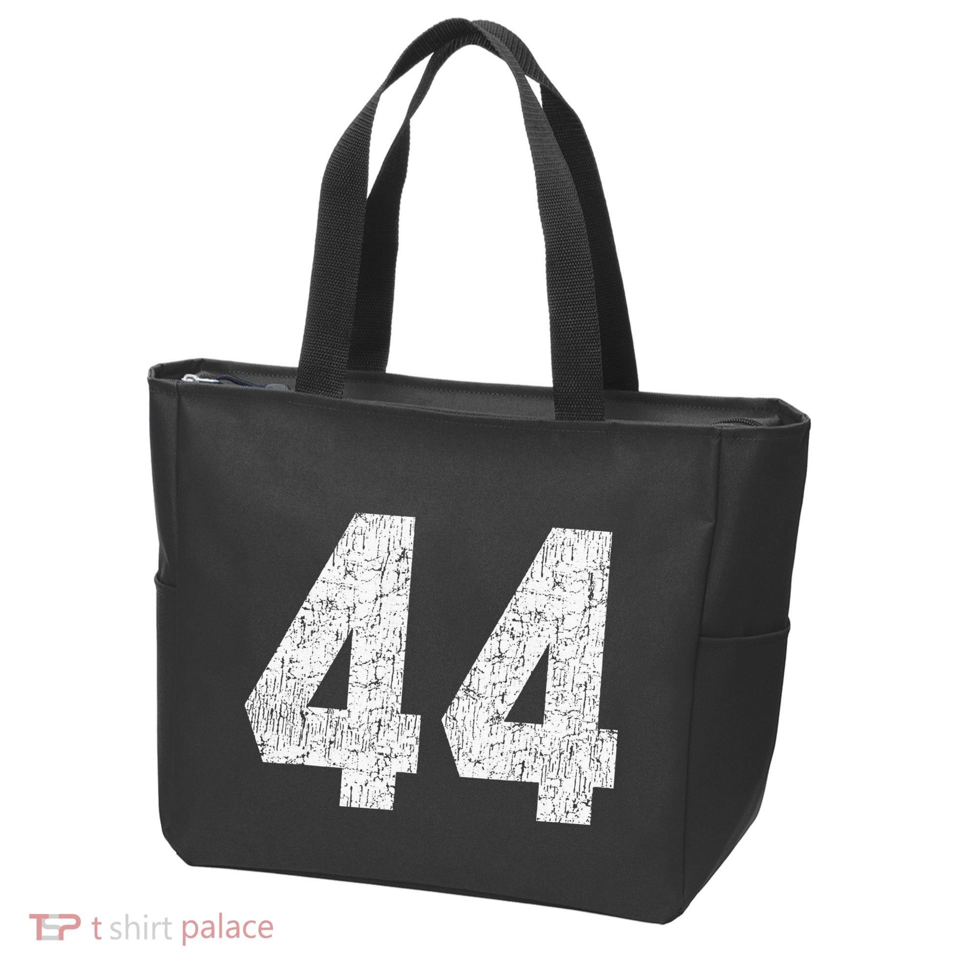 Jersey Uniform Number 44 Athletic Style Sports Graphic Tote Bag