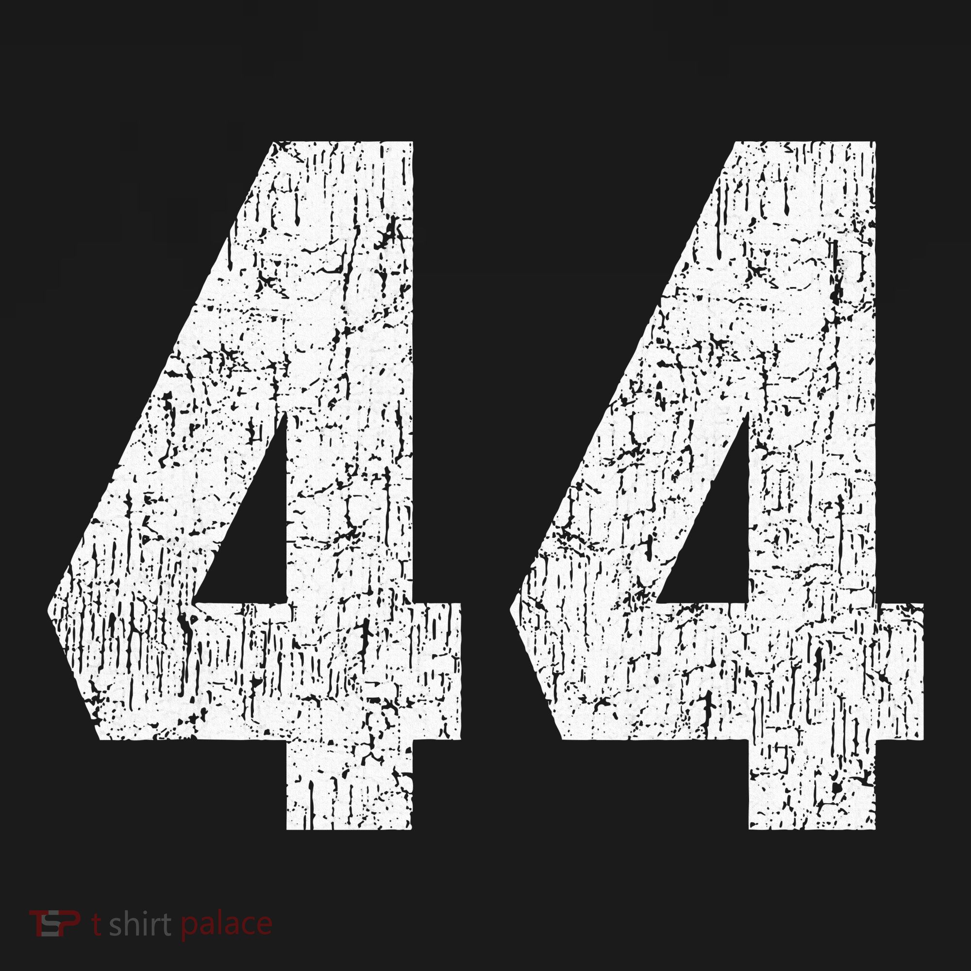 Jersey Uniform Number 44 Athletic Style Sports Graphic Tote Bag