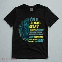 June Birthday Guy Has 3 Sides Sweet Funny Crazy  T-Shirt thumb 5