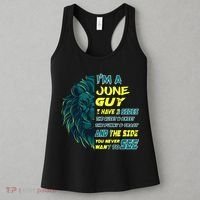 June Birthday Guy Has 3 Sides Sweet Funny Crazy  Women's Tank Top thumb 3