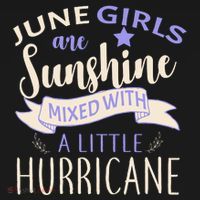June Girls Are Sunshine Mixed With Hurricane Coaster thumb 2