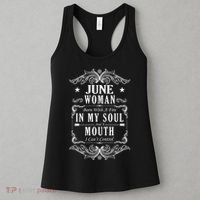 June Woman Funny Birthday Women's Tank Top thumb 3