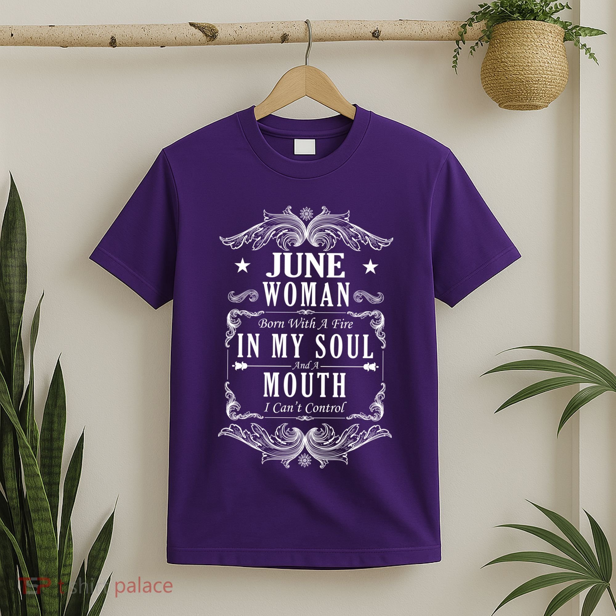 June Woman Funny Birthday T-Shirt