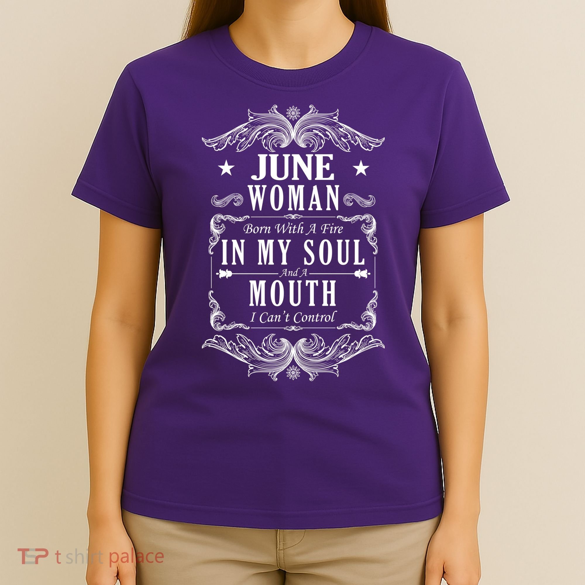 June Woman Funny Birthday T-Shirt