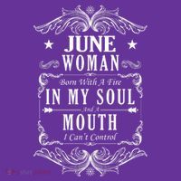 June Woman Funny Birthday Mousepad thumb 1