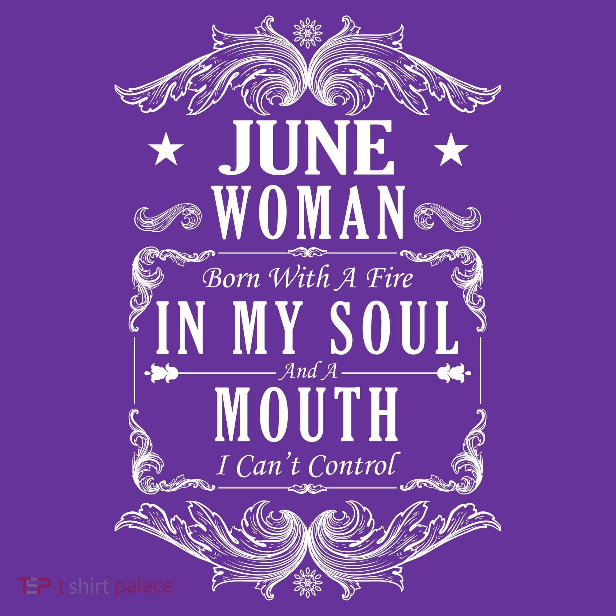 June Woman Funny Birthday Mousepad