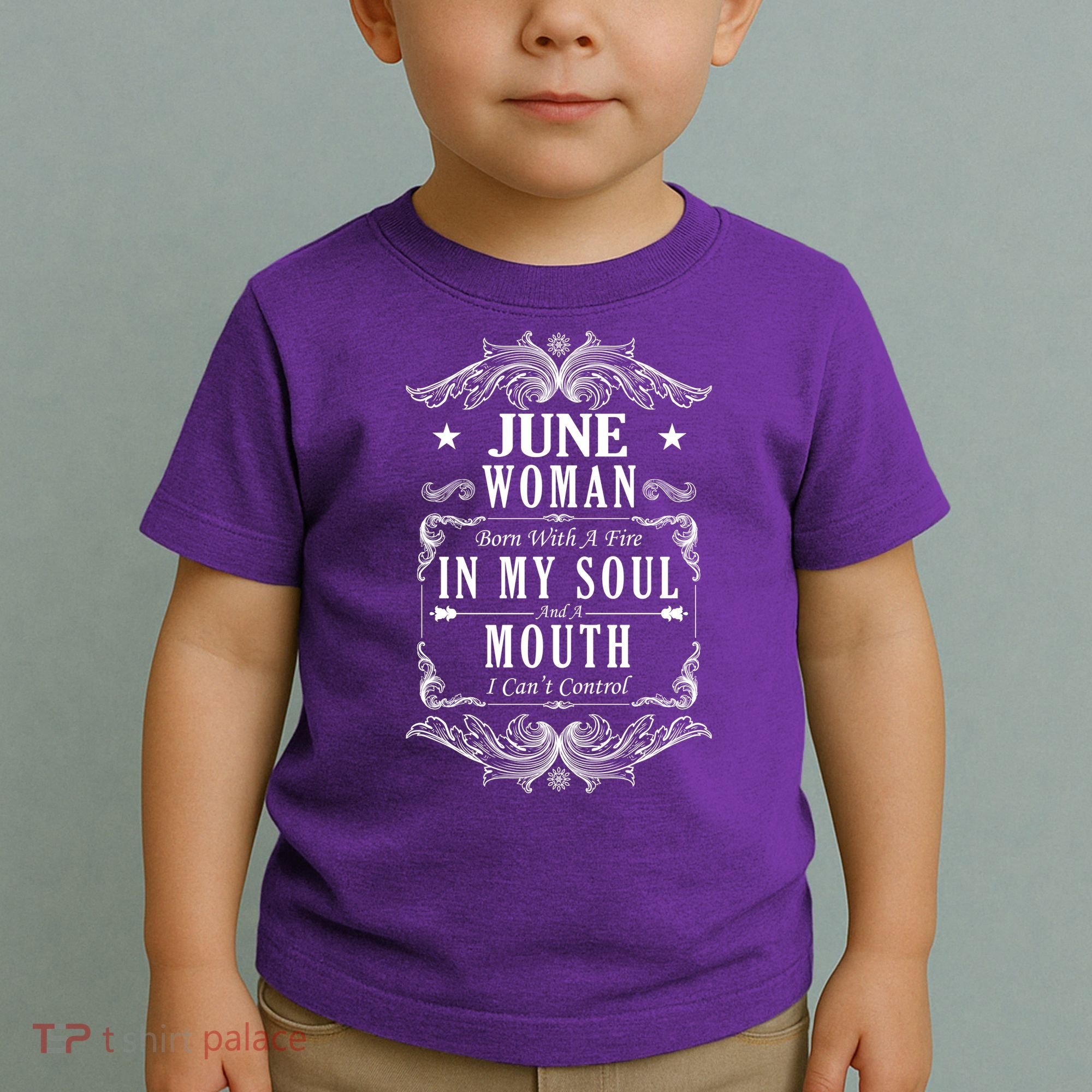 June Woman Funny Birthday Toddler T-Shirt