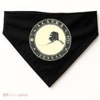 Juneau Alaska Retro USA-Made Doggie Bandana thumb 0