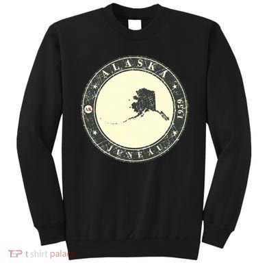 Juneau Alaska Retro Sweatshirt