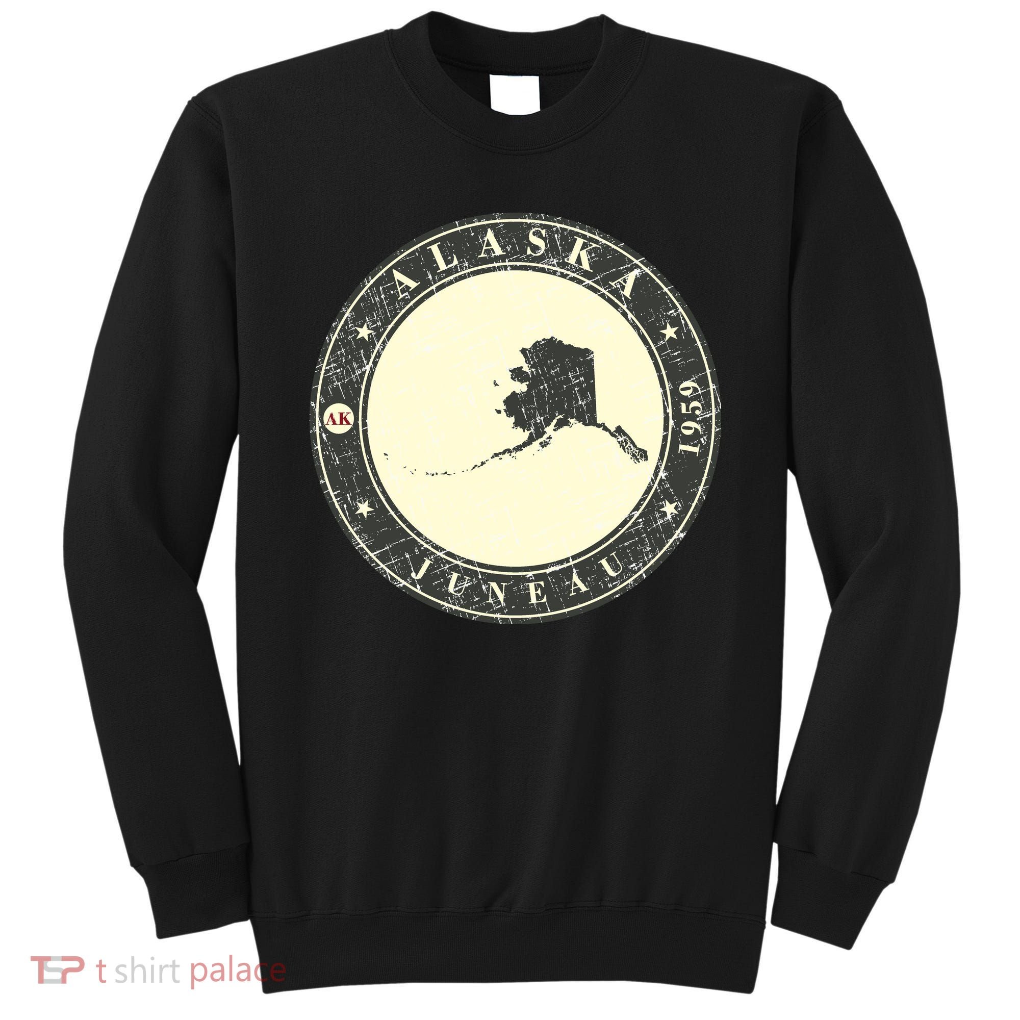 Juneau Alaska Retro Sweatshirt