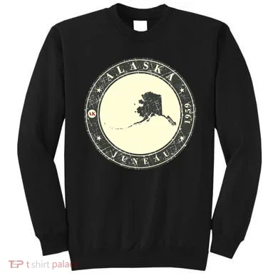 Juneau Alaska Retro Sweatshirt