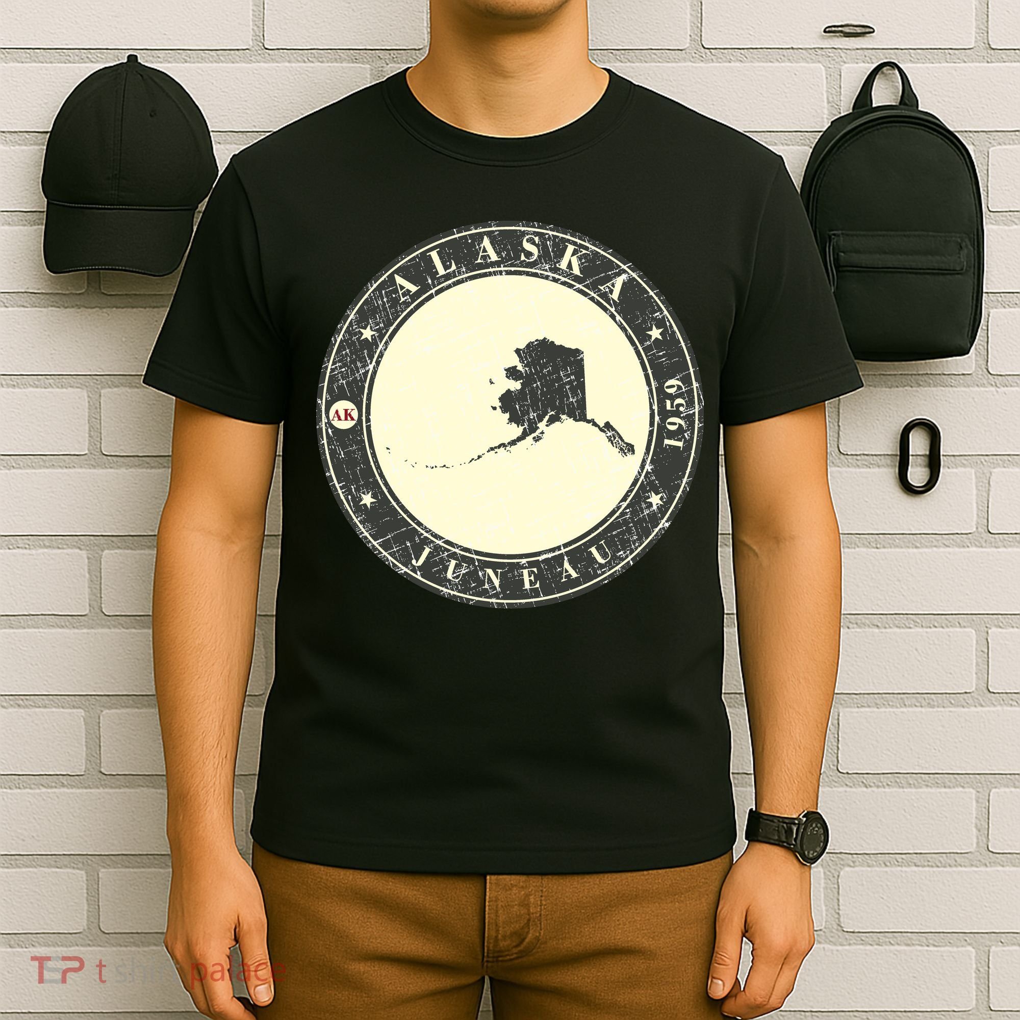 Juneau Alaska Retro T-Shirt