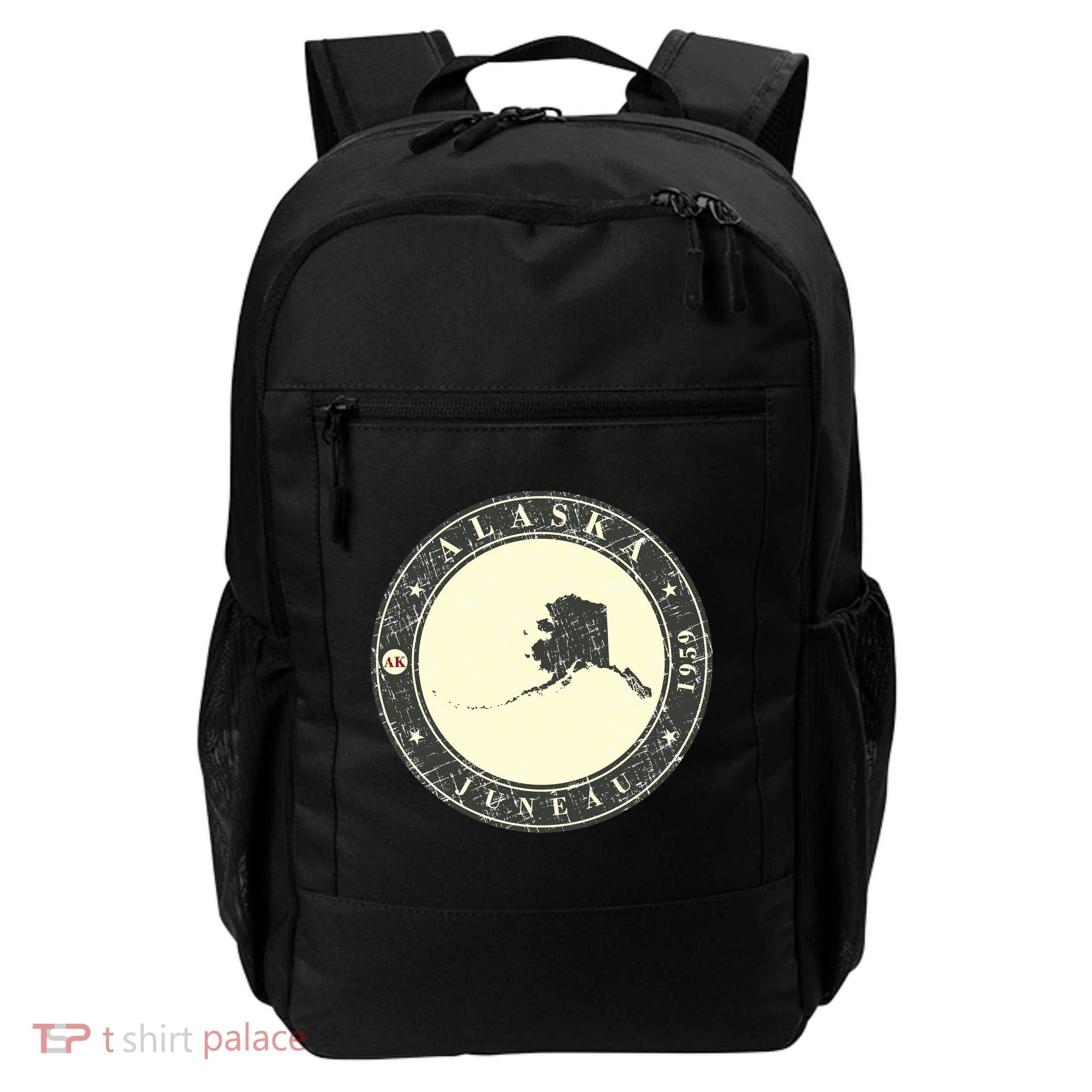 Juneau Alaska Retro Backpack