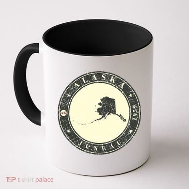 Juneau Alaska Retro Coffee Mug