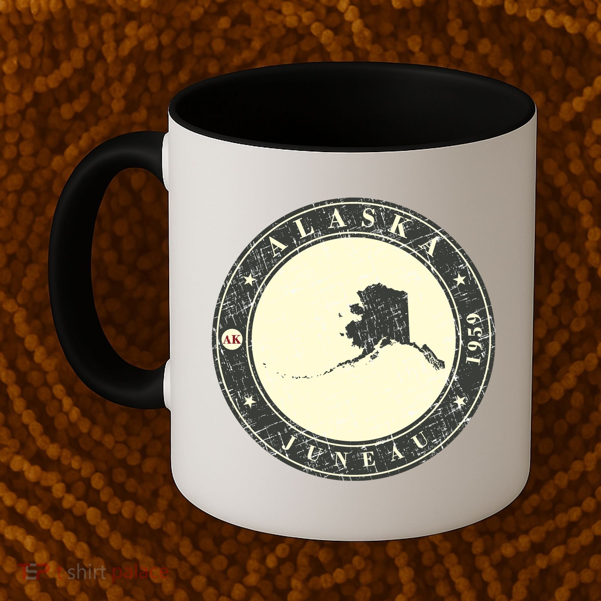 Juneau Alaska Retro Coffee Mug