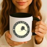 Juneau Alaska Retro Coffee Mug thumb 3