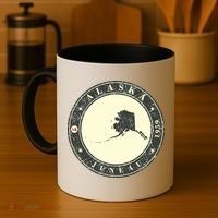 Juneau Alaska Retro Coffee Mug thumb 4
